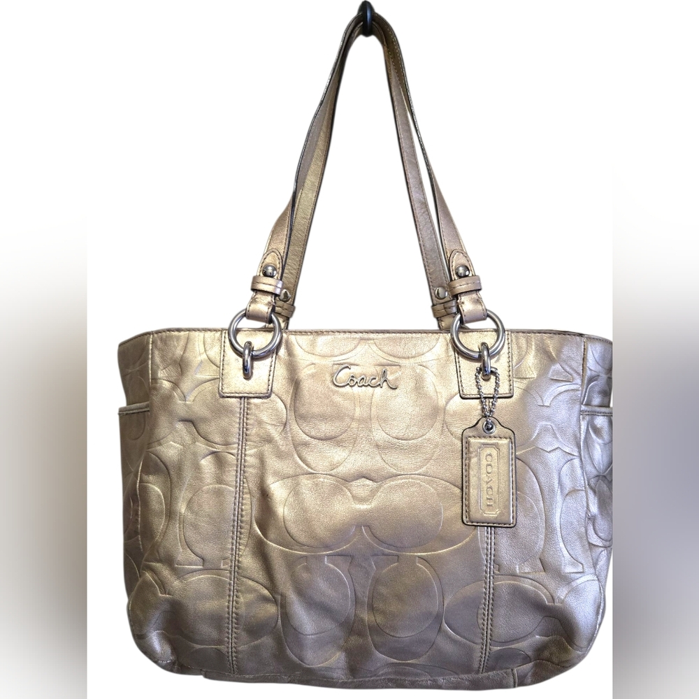 Photo inspiration: Picture Idea: Coach Bags Vintage Y2K Coach Bag East West Gallery F7727